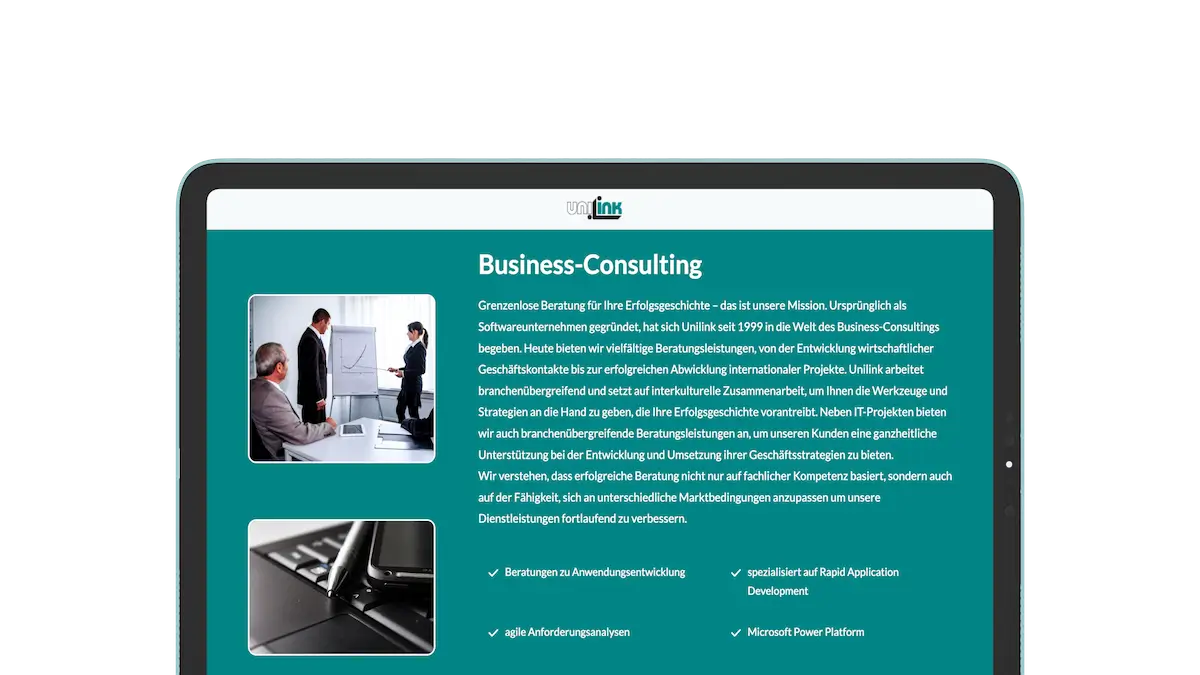 Unilink Dresden – Business-Consulting & IT-Partner