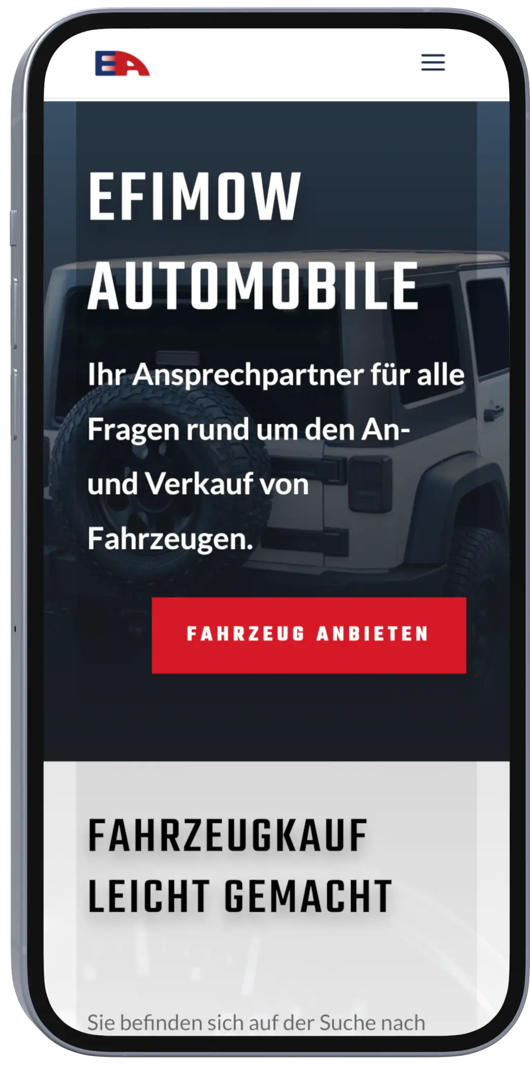 Project Efimow Automobile