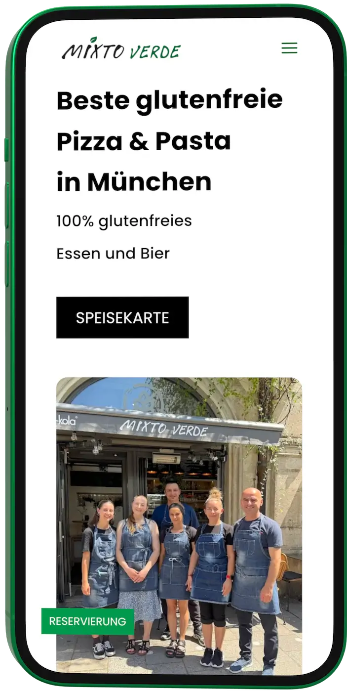 Mixto Verde – glutenfreies Restaurant München